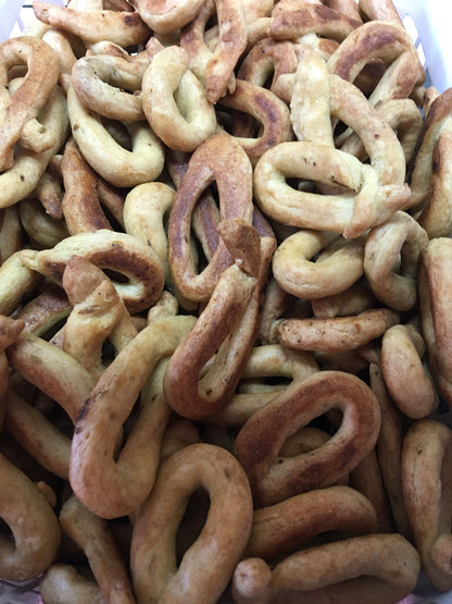 Taralli Bolliti con semi di finocchio